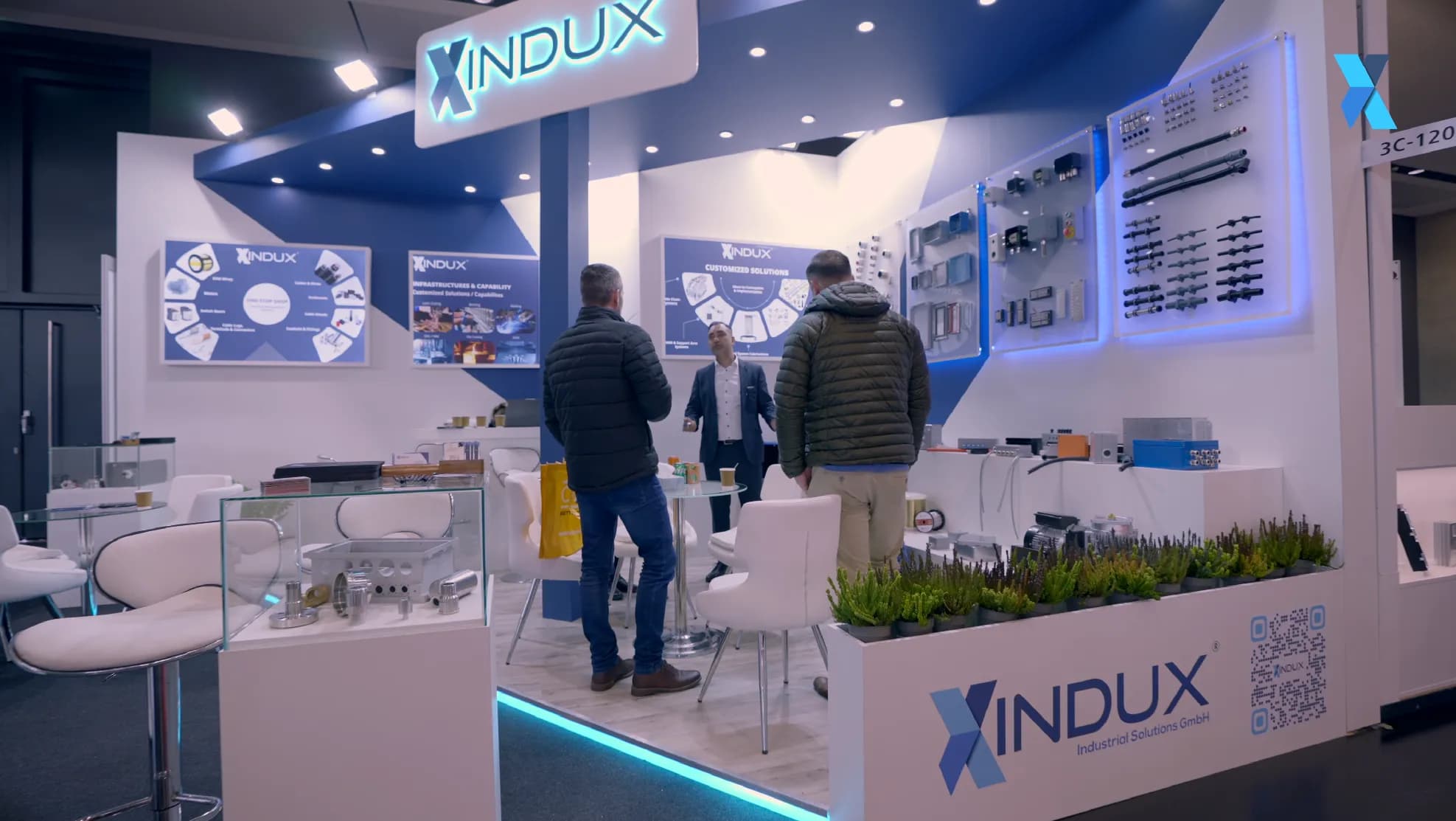XINDUX stand at SPS